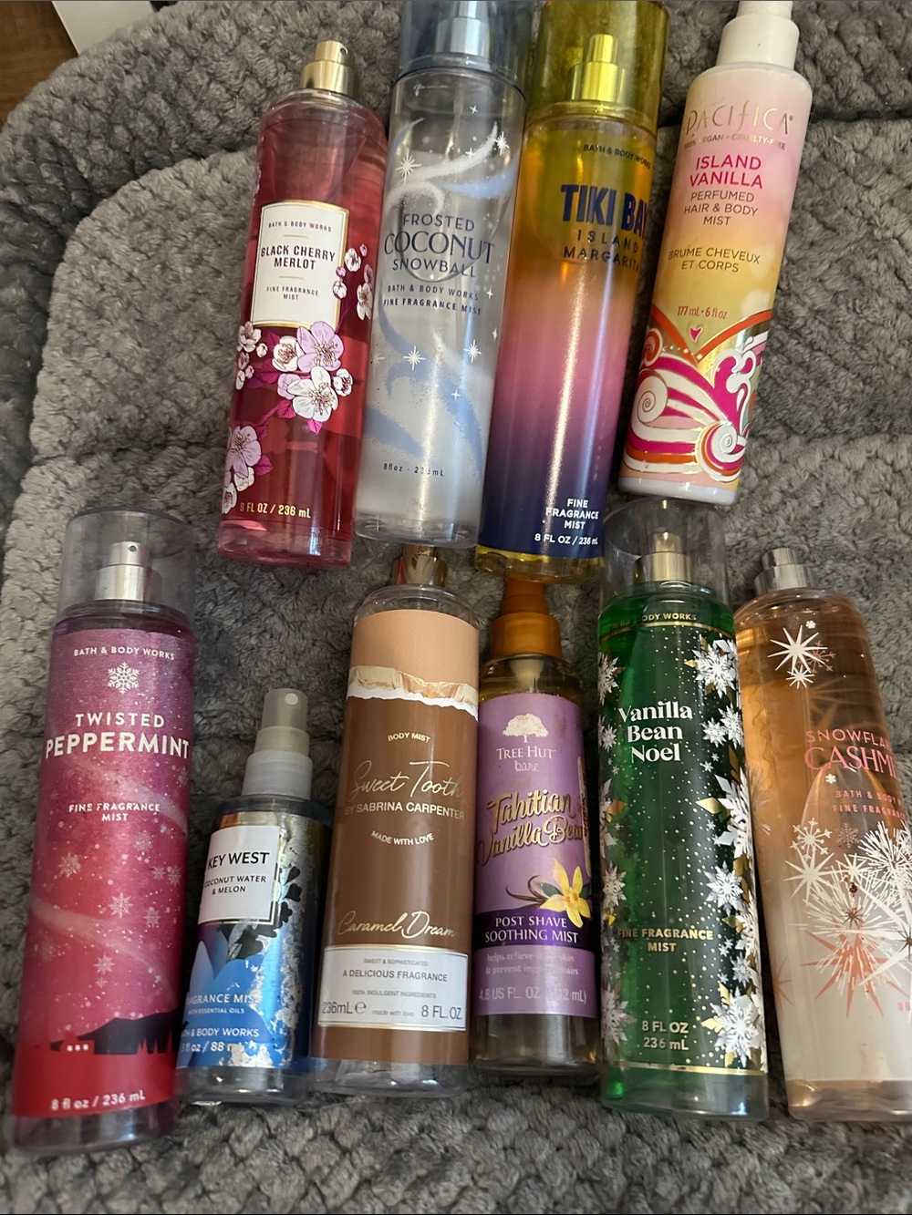 Bath & Body Works Fragrance Mists